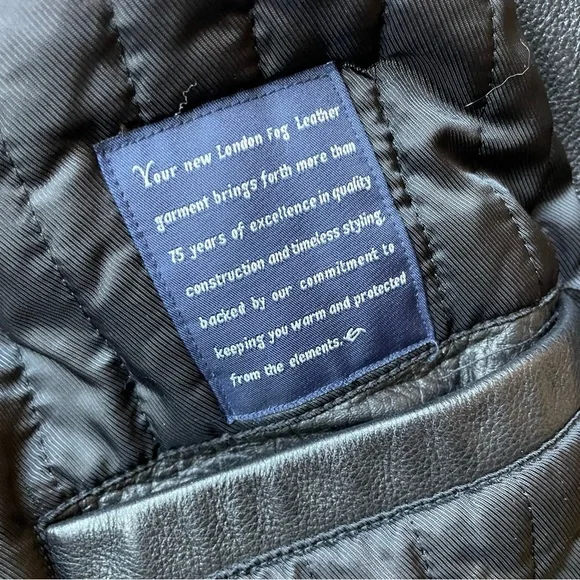 Vintage London Fog Leather Jacket - Picture 11 of 16